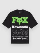 Fox Kawi Oversized T-paita musta
