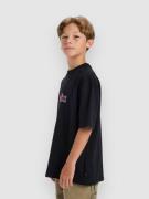 Quiksilver Mercury Double Up Kids T-Paita musta