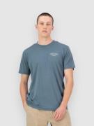 Mons Royale Icon Merino Classic Tekninen T-paita sininen