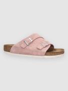 Birkenstock Zürich Suede Leather Sandaalit pinkki