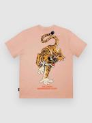 The Dudes Tiger Bear Classic Premium T-paita pinkki