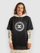 DC Dryden Shred Hoodie musta
