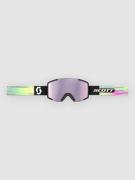 Scott Shield Black/Neon Yellow Laskettelulasit musta