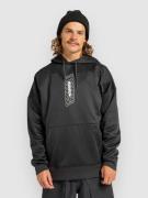 DC Omega Fleece Shred Hoodie musta