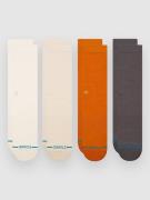 Stance Icon Crew 4 Pack Socks kuviotu