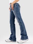 True Religion Becca Mid Rise Boot Cut Flap Farkut sininen