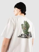 Santa Cruz BT Kendall Grid Hand T-paita harmaa