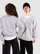Thrasher Shadow Mag Logo Crewneck Neulepaita harmaa