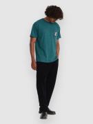 Volcom Parted Out Pocket T-paita vihreä