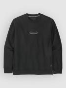 Patagonia 95 Oval Logo Uprisal Crew Neulepaita musta