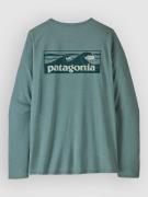 Patagonia Cap Cool Daily - Boardshort Logo Pitkähihainen Lycra sininen