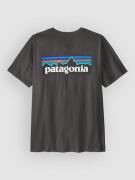 Patagonia P-6 Logo T-paita musta