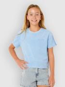 Rip Curl Sunshine Squad Terry- Girl Kids T-Paita sininen