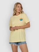 Salty Crew Sunset B.F. T-Paita keltainen