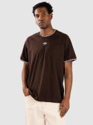 adidas Originals Chest STR T-paita ruskea