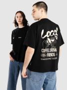 Another Cotton Lab Local Rave T-paita musta