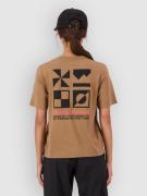 Mons Royale Icon Merino T-Paita ruskea