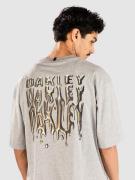 Oakley Stacked Metal T-paita harmaa