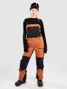 Jones Snowboards Mtn Surf Rec Bib Housut punainen