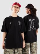 adidas Skateboarding Gonz Spot T-paita musta