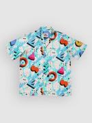 The Dudes Squiggle Pattern Light Hawaiian Paita kuviotu