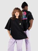 The Dudes Unathletic Club Back Classic Oversize He T-paita musta