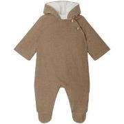 Bonpoint Fevrier Coverall Taupe 12 Months