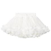 DOLLY by Le Petit Tom Frilly Skirt White Newborn (3-18 Months)