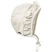 Elodie Lined Bonnet Creamy White 0-3 Months