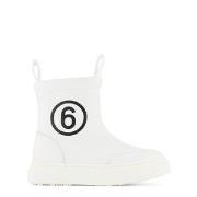 MM6 Maison Margiela Logo Boots White 34 (UK 2)