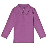 A Happy Brand Polo Shirt Purple 86/92 cm