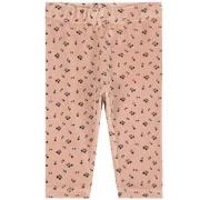 My Little Cozmo Printed Velour Baby Leggings Soft Pink 3 Months