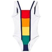Yporqué Rainbow Swimsuit White 2 Years