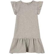 A Happy Brand Dress Gray Melange 86/92 cm
