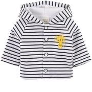 Carrément Beau Striped Hoodie White 1 Month