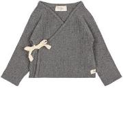 búho Knitted Cardigan Gray 0 Month