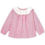 Jacadi Striped Blouse Pink 12 Months