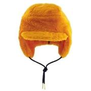 Mini Rodini Cap In Faux Fur Orange 48/50 cm
