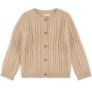 Buddy & Hope Mini Cable Knit Cardigan Off-white 74/80 cm