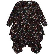 Stella McCartney Kids Party Dress With An All-over Print Black 6 Years