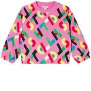 Stella McCartney Kids Branded Sweater Pink 3 Years