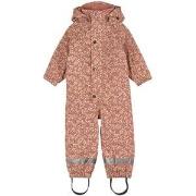 Kuling Douglas Lined Recycled Floral Rain Coverall Desert Pink 74/80 c...