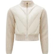 Moncler Padded Knitted Cardigan Beige 8 Years