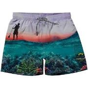 Molo Niko Swim Shorts Ocean Explore 92/98 cm