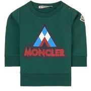 Moncler Branded Graphic Sweatshirt Green 12-18 Months