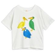 Mini Rodini GOTS Pelican Graphic T-shirt White 92-98cm