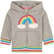 Hatley Over The Rainbow Baby Hoodie Athletic Grey Melange 9-12 months
