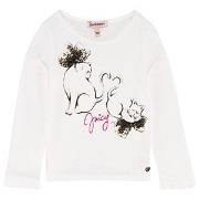 Juicy Couture Cat Love T-Shirt Cream 2 years