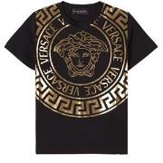 Versace Logo Print T-Shirt Black 5 years