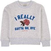 Scotch & Soda Embroidered Sweatshirt Gray 6 Years